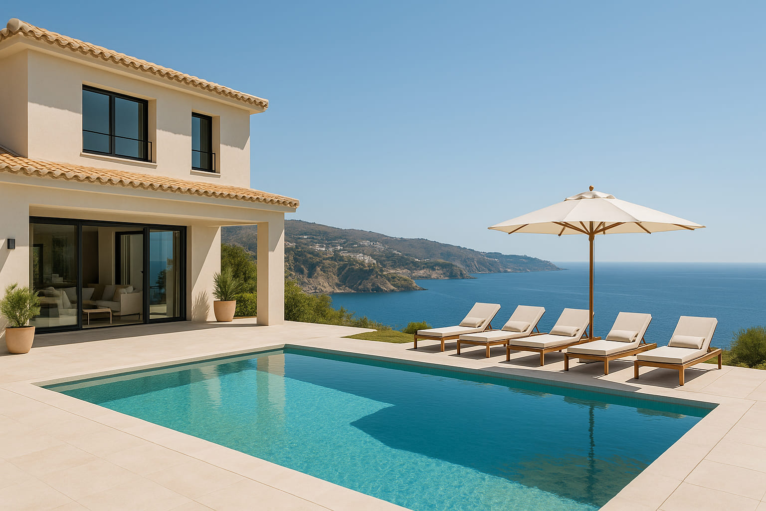 Lyxig retreat i Spanien